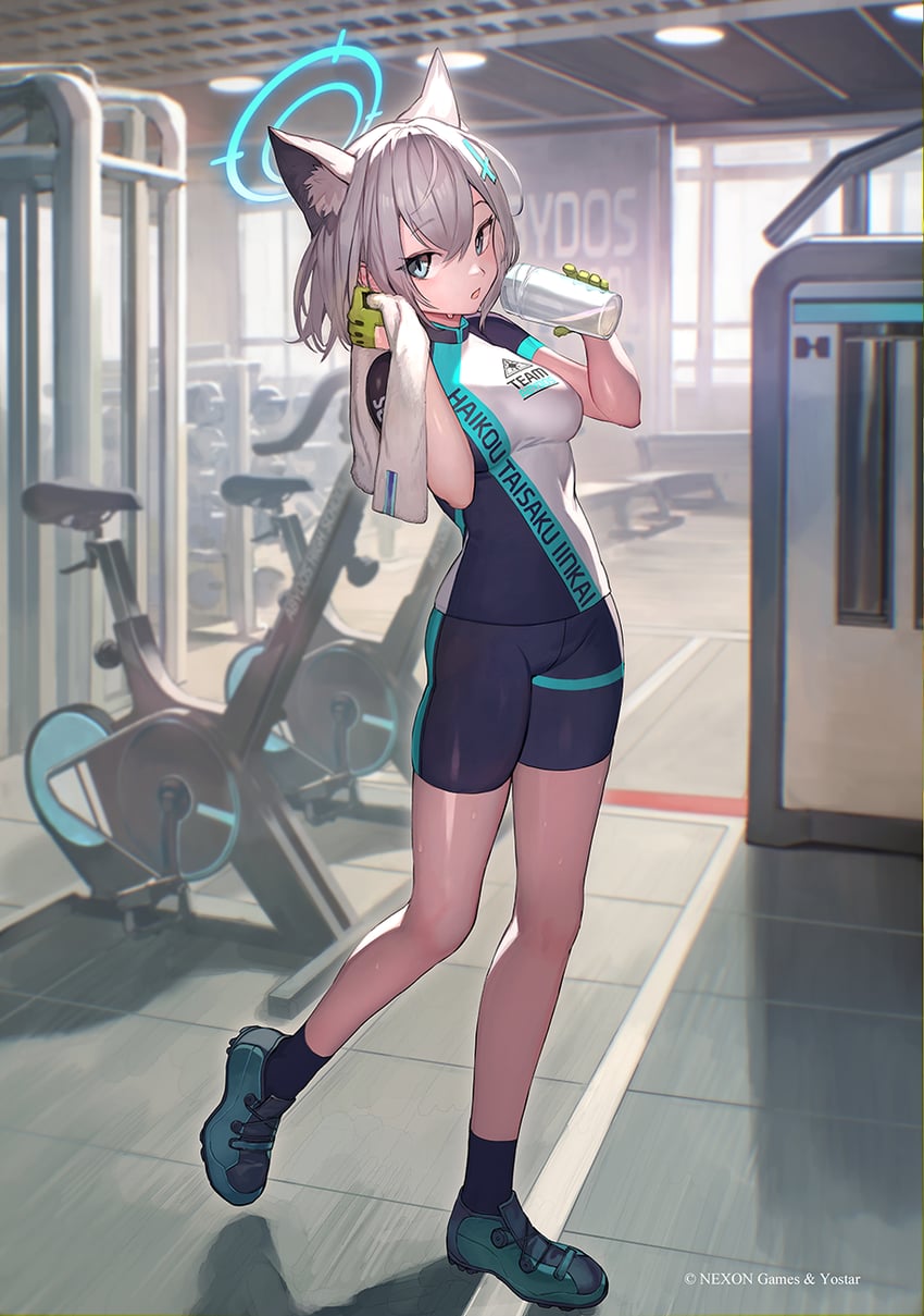 shiroko (blue archive) drawn by lack
