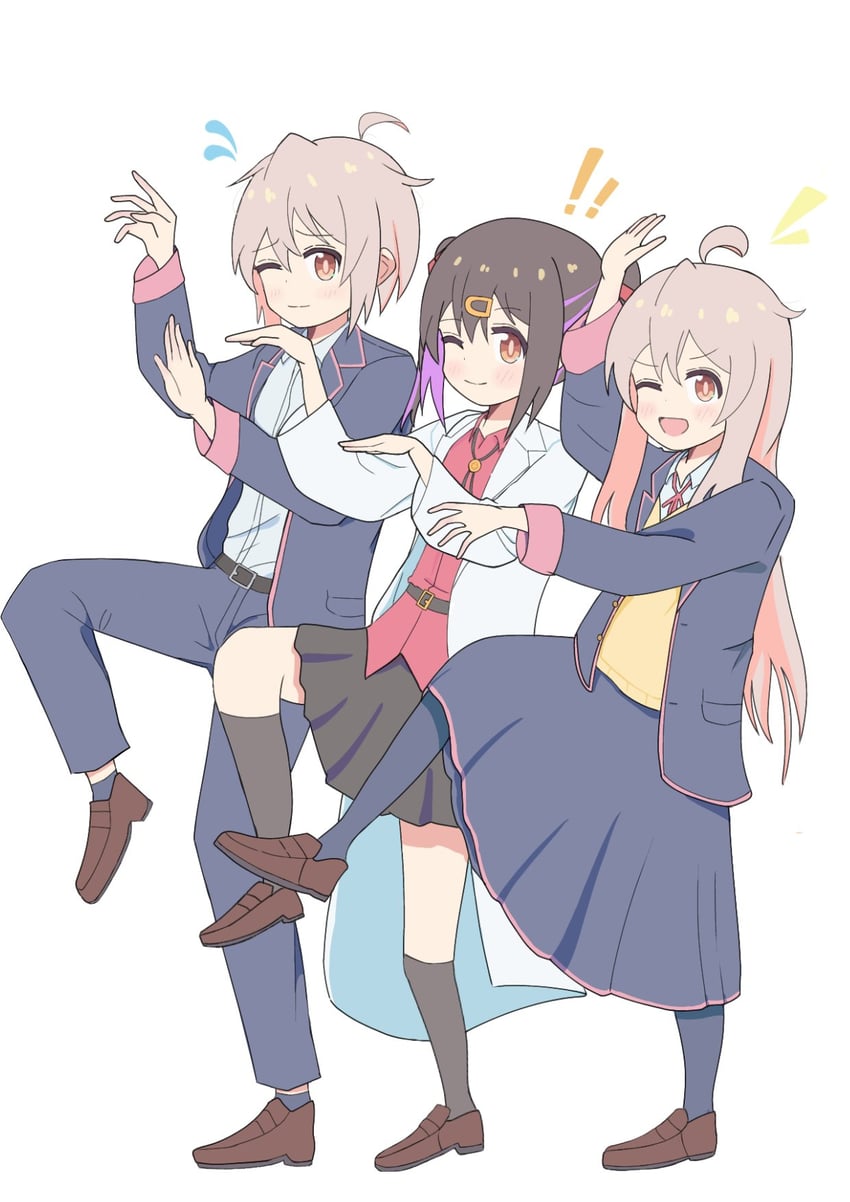 oyama mahiro and oyama mihari (onii-chan wa oshimai! and 1 more) drawn by rokuban624