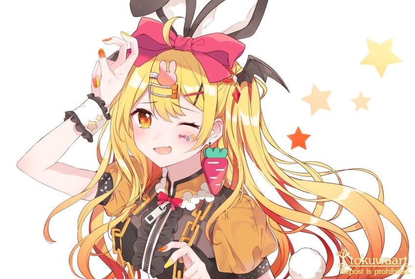 yozora mel (hololive and 1 more) drawn by fukunoki_tokuwa
