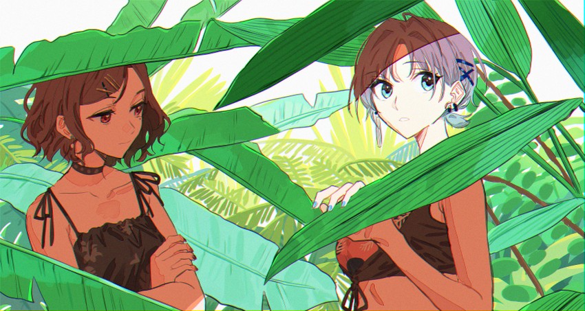 higuchi madoka and asakura toru (idolmaster and 1 more) drawn by nmnm2332chan