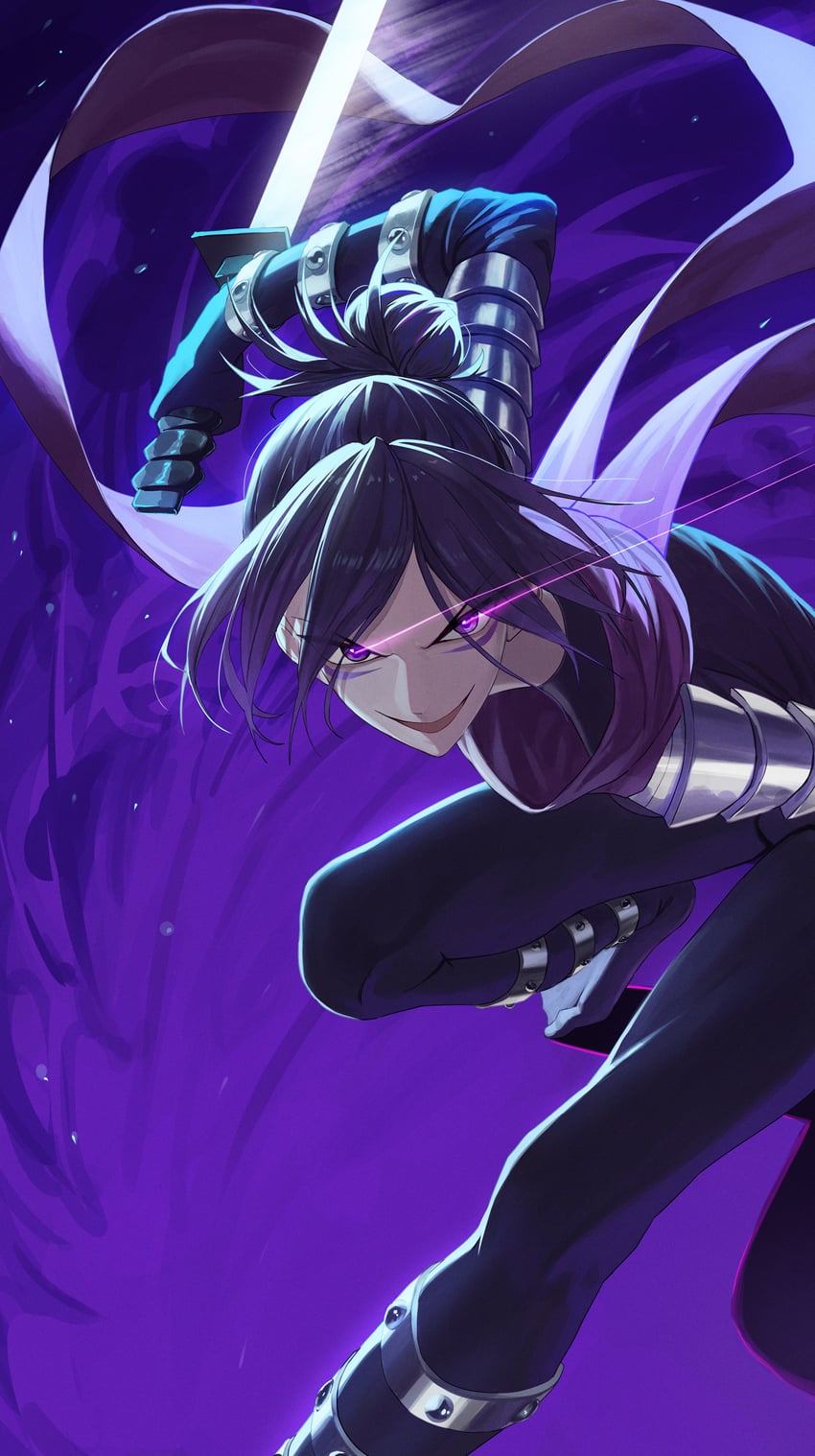 onsoku no sonic (one-punch man) drawn by re_naya