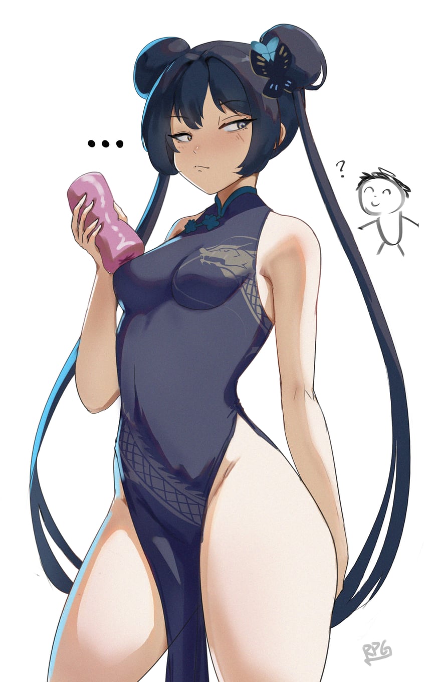 sensei, doodle sensei, and kisaki (blue archive) drawn by sana!rpg
