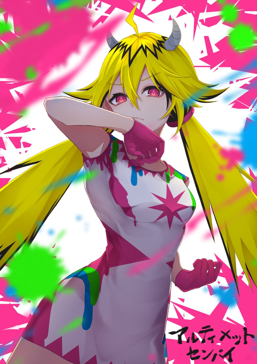 hatsune miku (vocaloid and 1 more) drawn by user_sesm3225