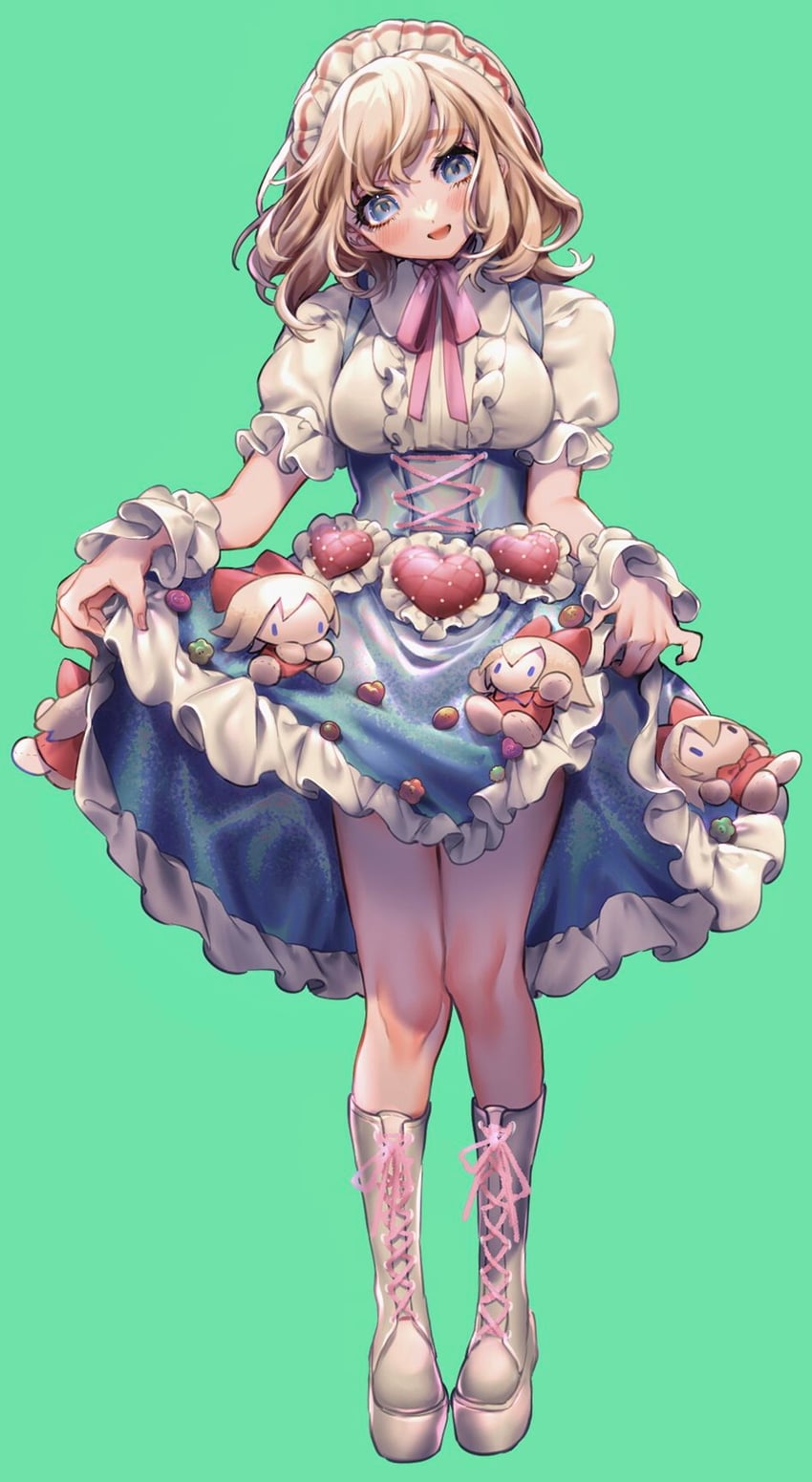 alice margatroid and shanghai doll (touhou) drawn by yamazaki_tsukune