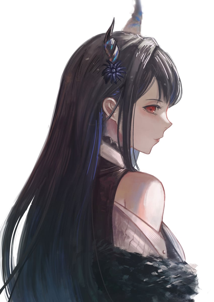 nerissa ravencroft (hololive and 1 more) drawn by zweikiseki