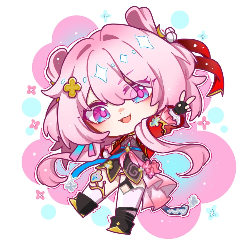march 7th (honkai and 1 more) drawn by sheezerc