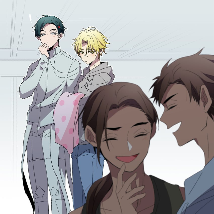 ivan, luka, hyuna, and hyunwoo (alien stage) drawn by sazare_(sazozo0)