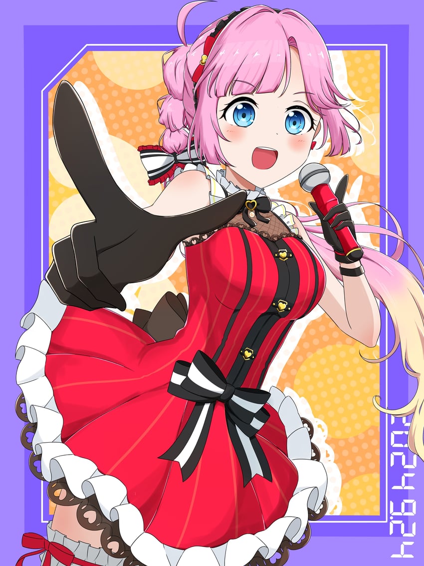 anyoji hime (love live! and 1 more) drawn by tademaru._(hanayo_kawaee)