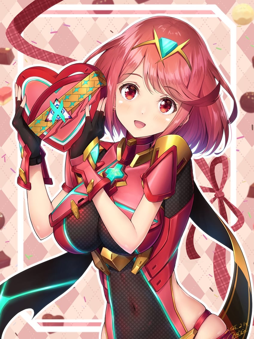 pyra (xenoblade chronicles and 1 more) drawn by novady