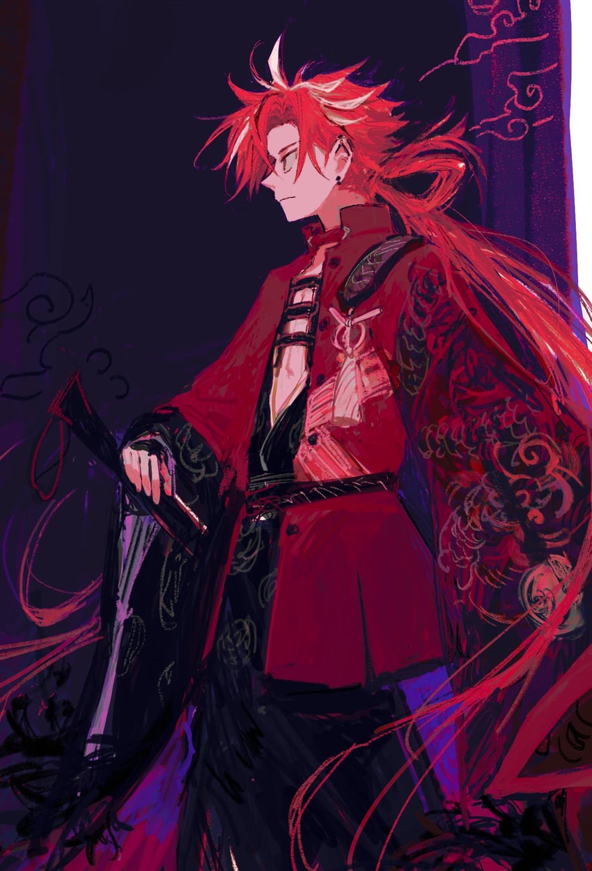takasugi shinsaku (fate and 1 more) drawn by hapenka