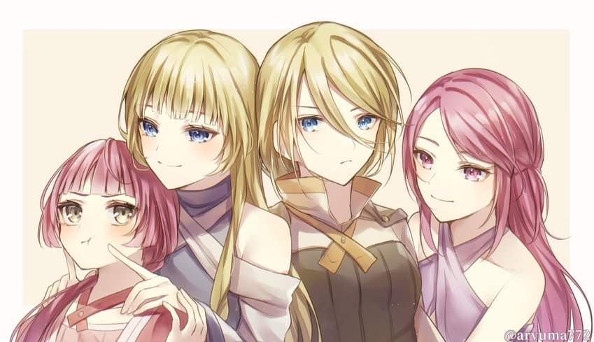 sf-a2 miki, lily, nekomura iroha, irina clockworker, elluka chirclatia, and 2 more (vocaloid and 3 more) drawn by aryuma772
