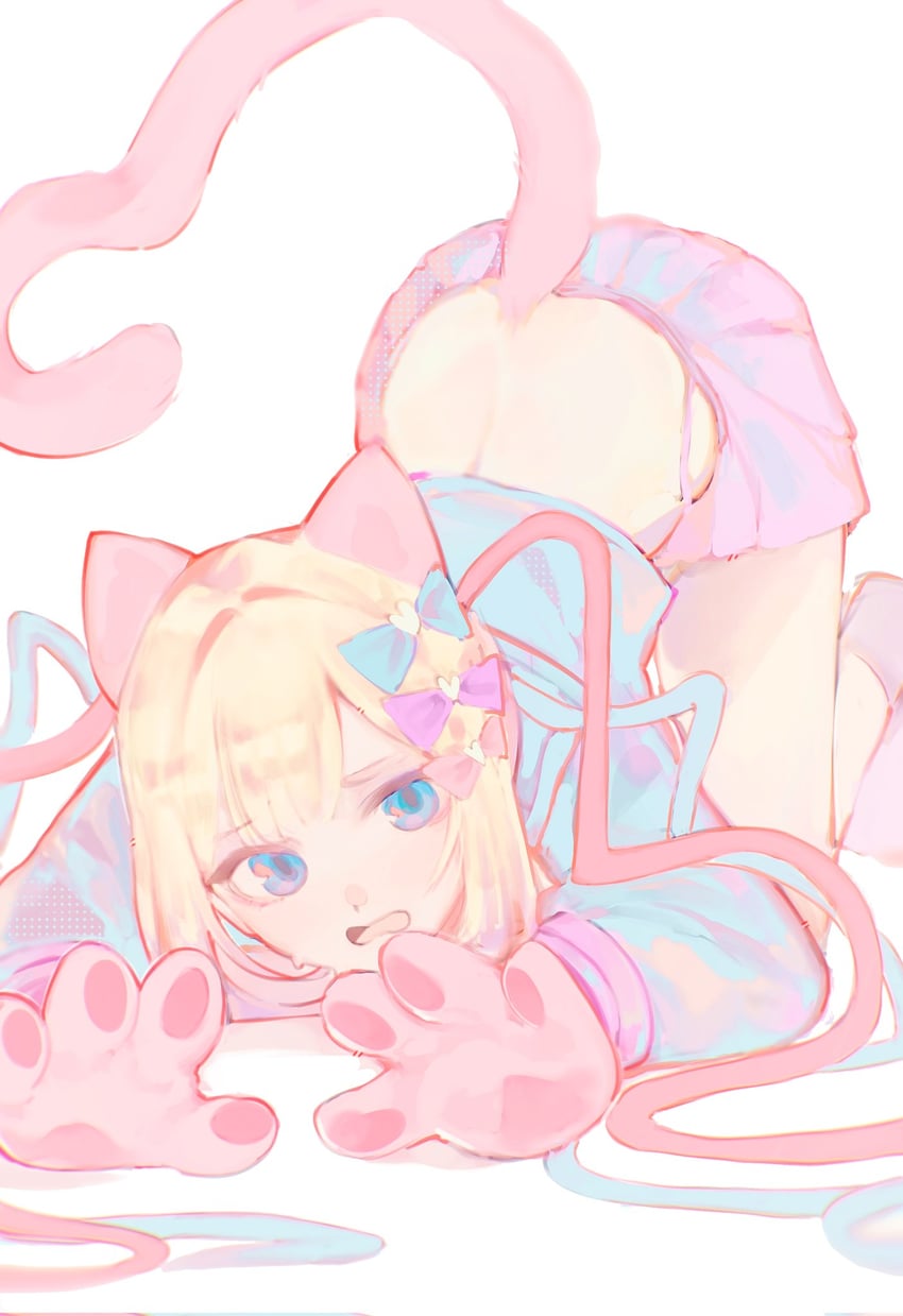 chouzetsusaikawa tenshi-chan (needy girl overdose and 1 more) drawn by laari_000