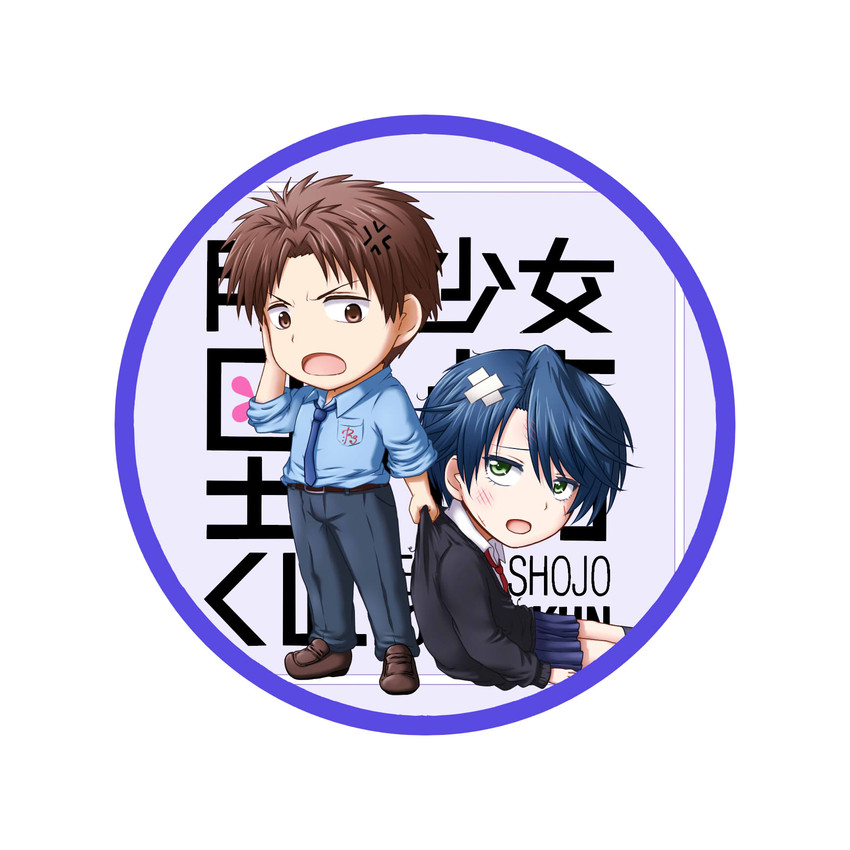 kashima yuu and hori masayuki (gekkan shoujo nozaki-kun) drawn by kuena