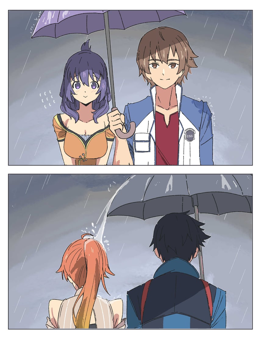 van arkride, rixia mao, lloyd bannings, and judith lanster (eiyuu densetsu and 3 more) drawn by naisu_(nai_su01)