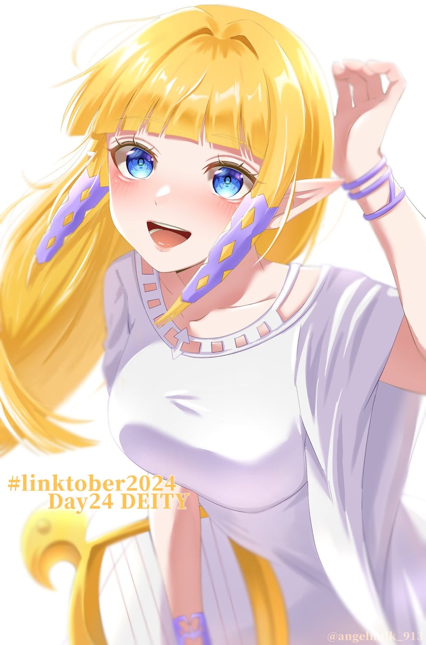 hylia (the legend of zelda and 1 more) drawn by kizaki_akari