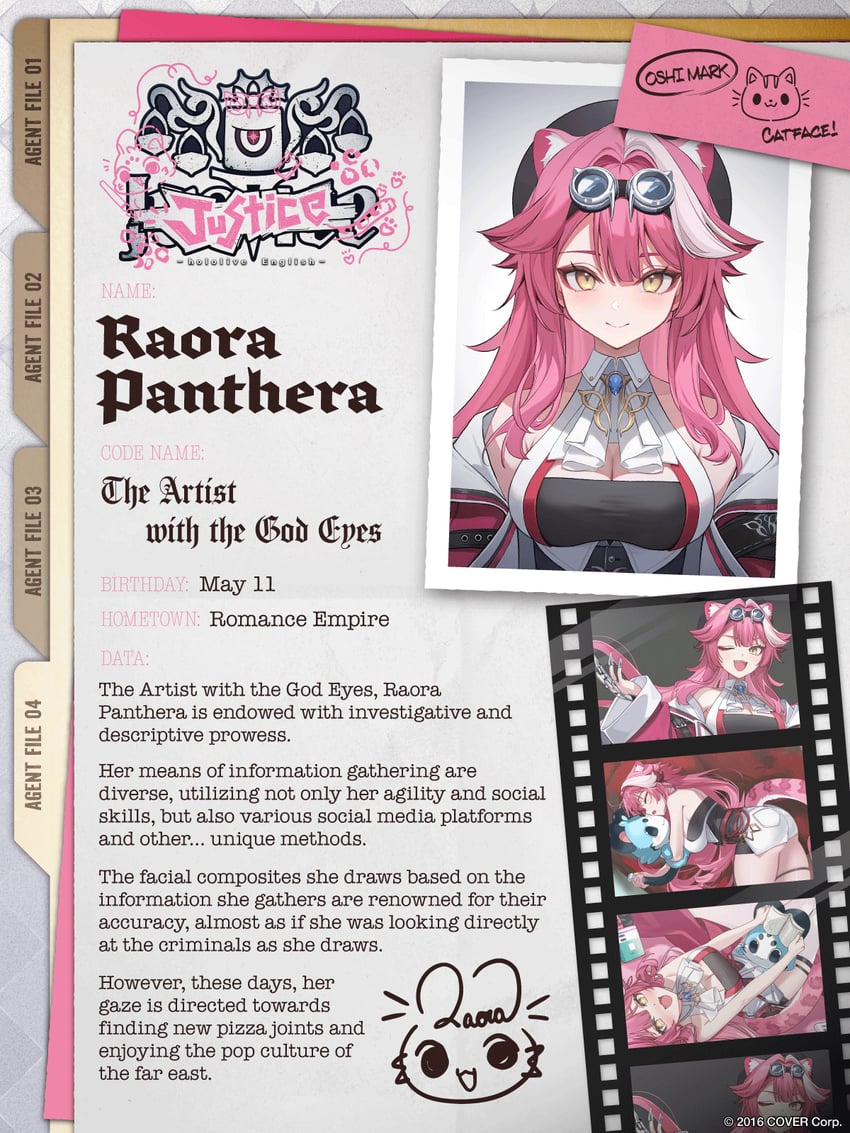 raora panthera and chattino (hololive and 1 more) drawn by nekojira and yomosaka