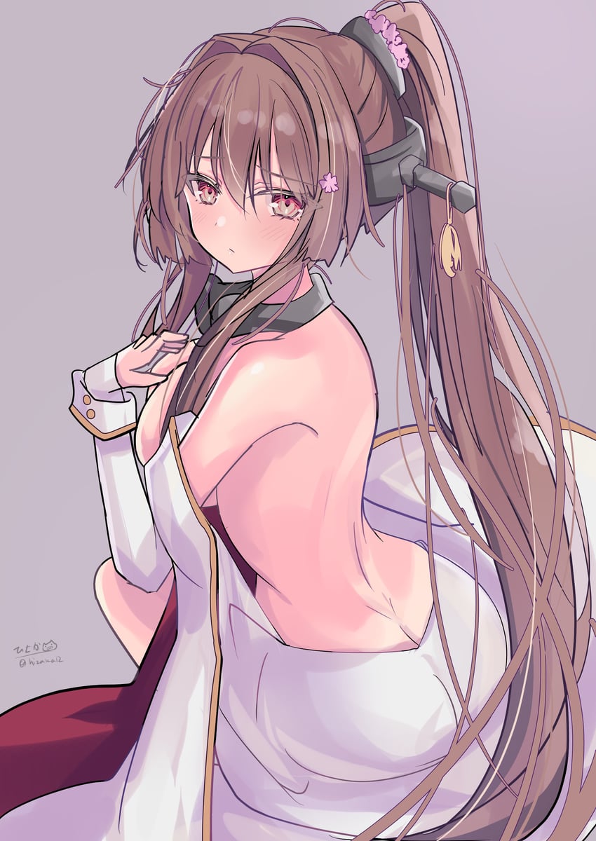 yamato and yamato kai ni (kantai collection) drawn by hizaka