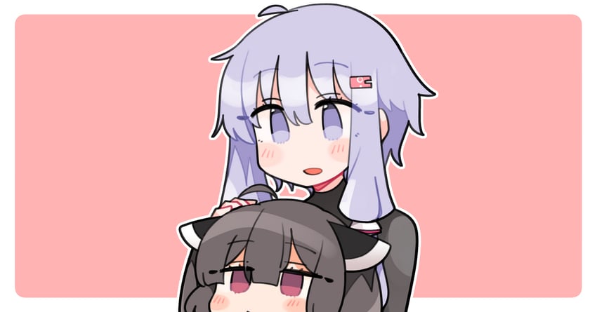 yuzuki yukari and touhoku kiritan (vocaloid and 1 more) drawn by ini_(inunabe00)