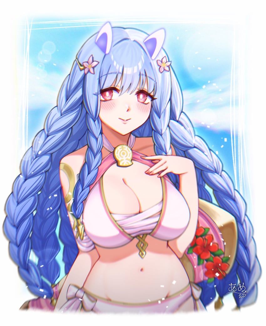 heidrun (fire emblem and 1 more) drawn by queenofdelight