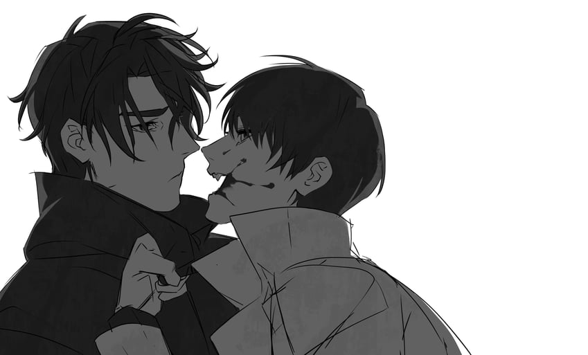 kim dokja and yoo joonghyuk (omniscient reader's viewpoint) drawn by tack_ka_2_0