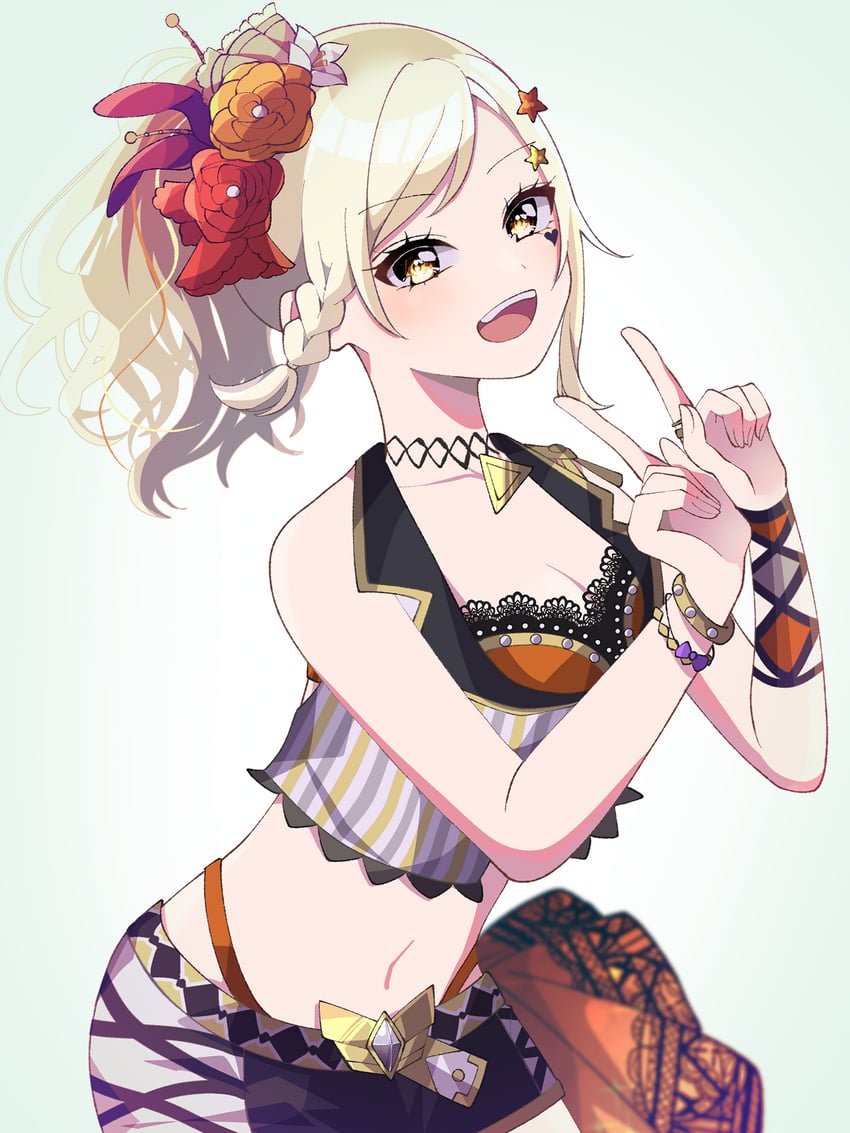 miyashita ai (love live! and 1 more) drawn by kam_tuki