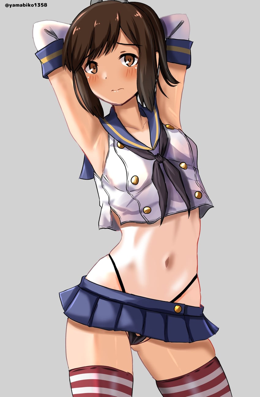 shimakaze and i-401 (kantai collection) drawn by mizuki_(uzuki_no_sato)