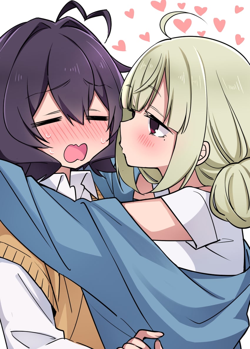 hiiragi utena and araga kiwi (mahou shoujo ni akogarete) drawn by sk02
