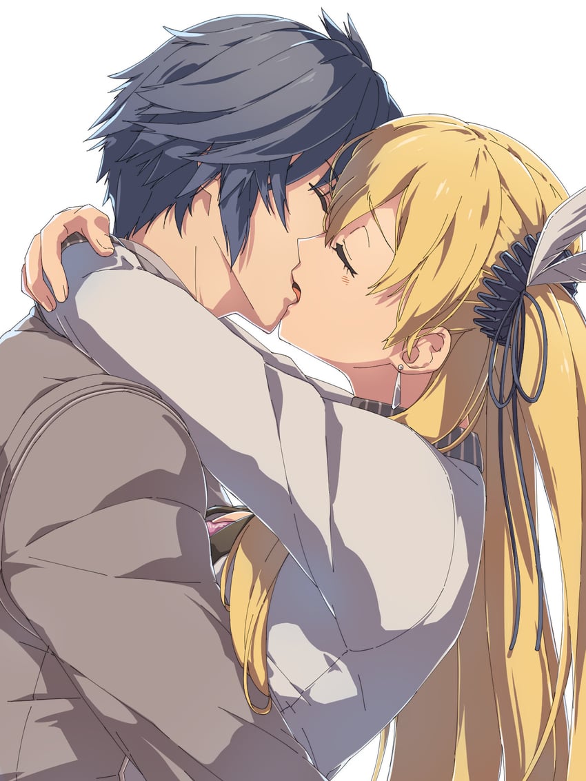 rean schwarzer and alisa reinford (eiyuu densetsu and 2 more) drawn by chiharu_(9654784)