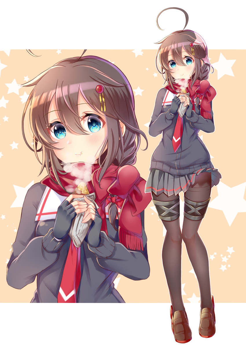 shigure and shigure kai ni (kantai collection) drawn by mashiro_aa