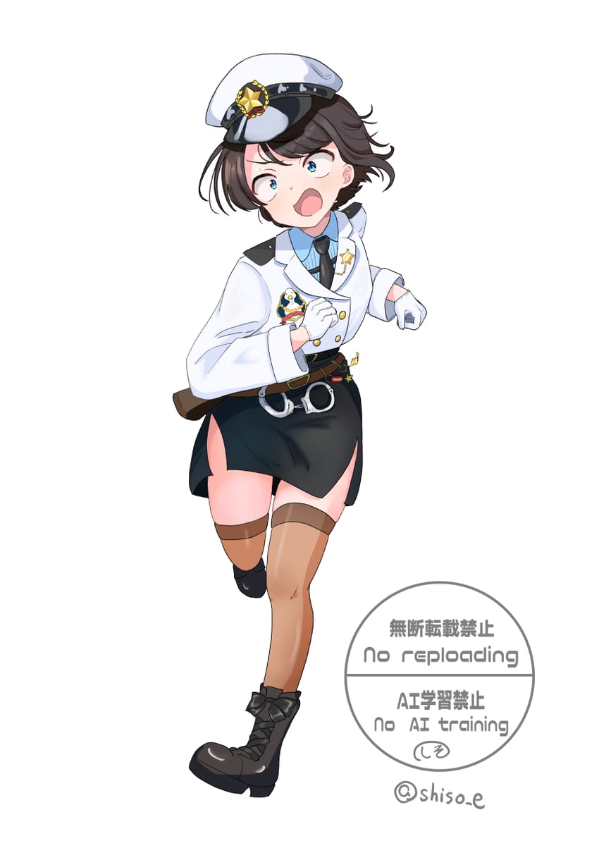 oozora subaru (hololive) drawn by shiso_(shiso_e)