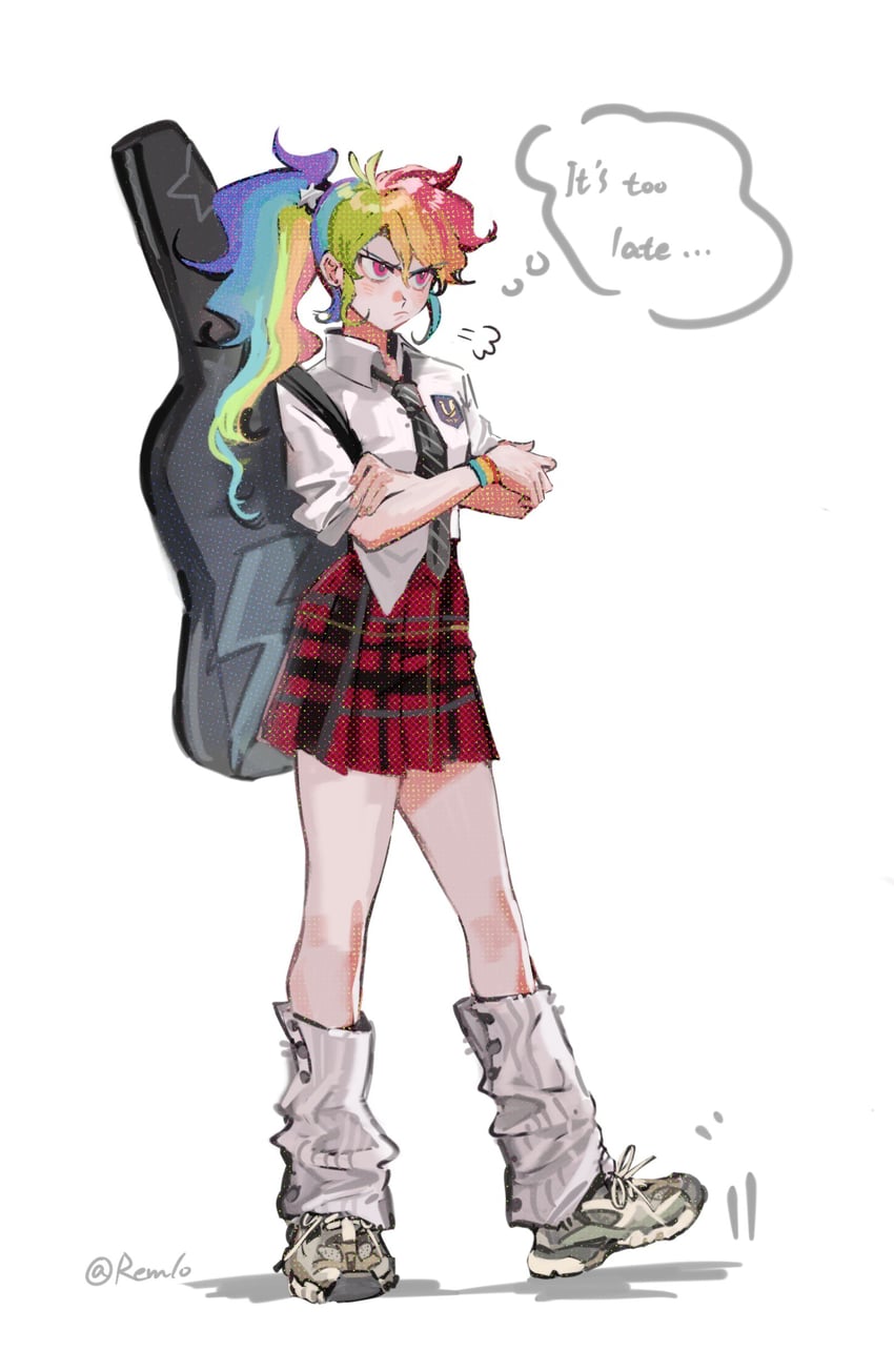 rainbow dash (my little pony and 1 more) drawn by leiyezhongma1
