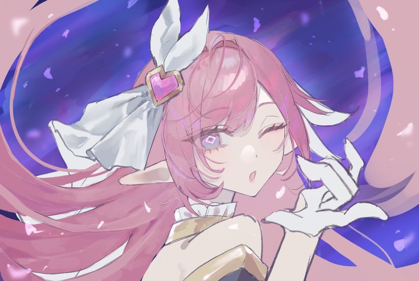 elysia (honkai and 1 more) drawn by us2_uoxo