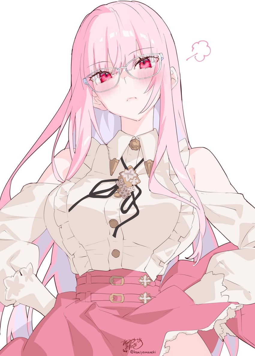 mori calliope (hololive and 1 more) drawn by kamiya_maneki