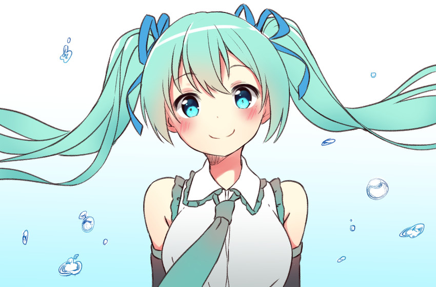 hatsune miku (vocaloid) drawn by kaxukin