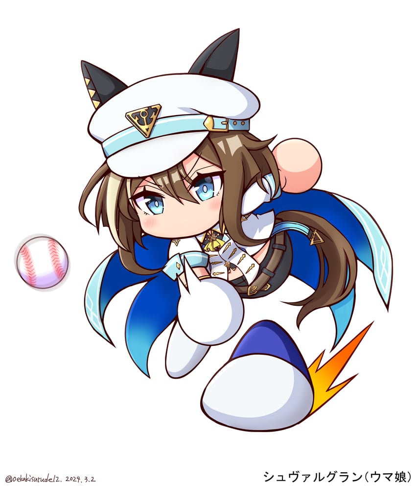 cheval grand (umamusume and 1 more) drawn by shiroi_tansu