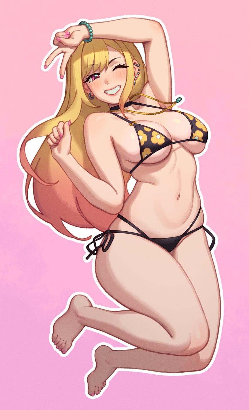 kitagawa marin (sono bisque doll wa koi wo suru) drawn by riz