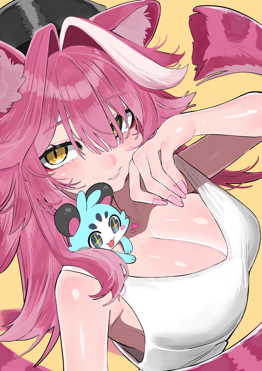 raora panthera and chattino (hololive and 1 more) drawn by yuuppi