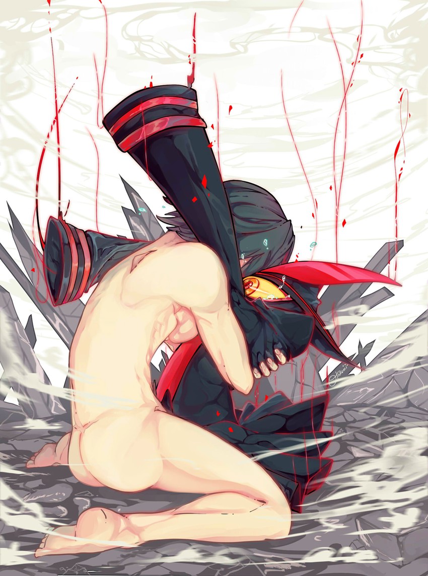 matoi ryuuko and senketsu (kill la kill) drawn by otakumi