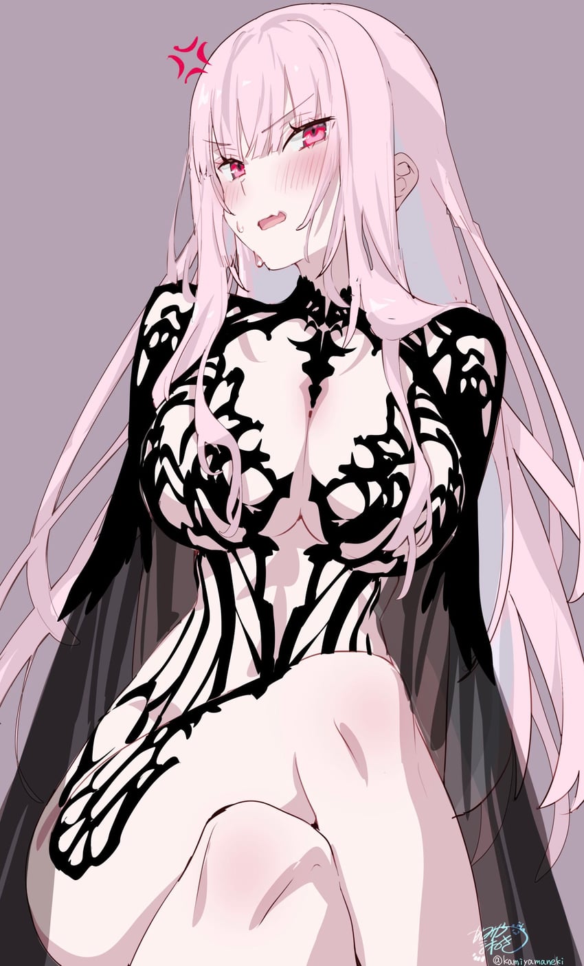 mori calliope (hololive and 1 more) drawn by kamiya_maneki