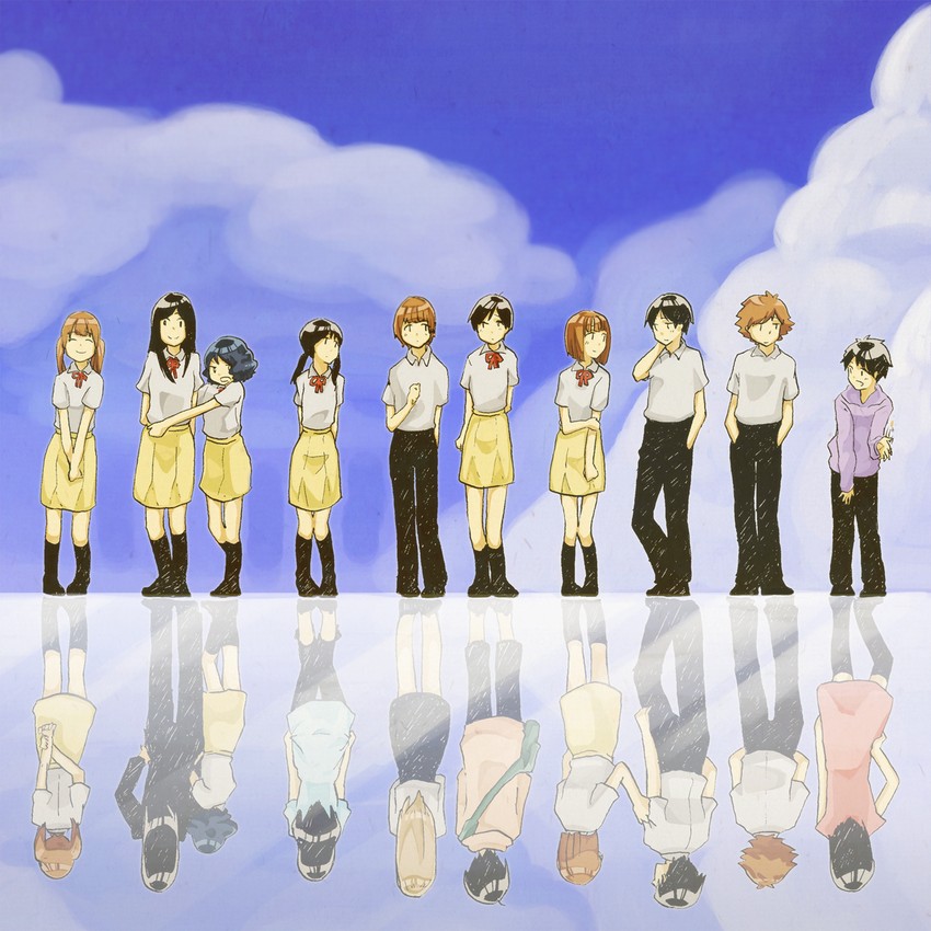 nitori shuuichi, chiba saori, takatsuki yoshino, sasa kanako, sarashina chizuru, and 6 more (hourou musuko)