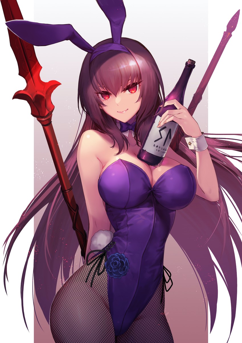 scathach (fate and 1 more) drawn by nakamura_eight