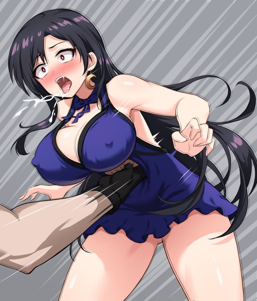 tifa lockhart (final fantasy and 2 more) drawn by holiday_(pangjelly)
