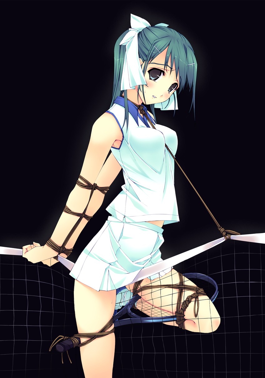 blue haired girl (original and 1 more) drawn by murakami_suigun