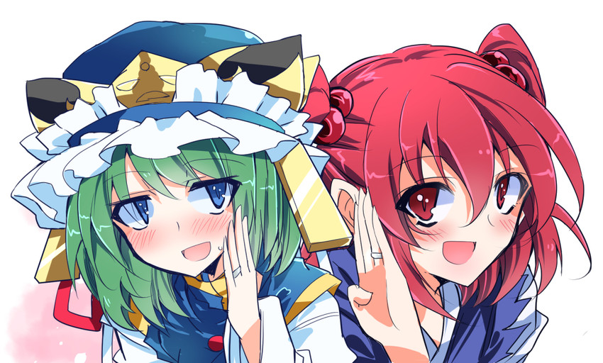 shiki eiki and onozuka komachi (touhou) drawn by ichimura_kanata