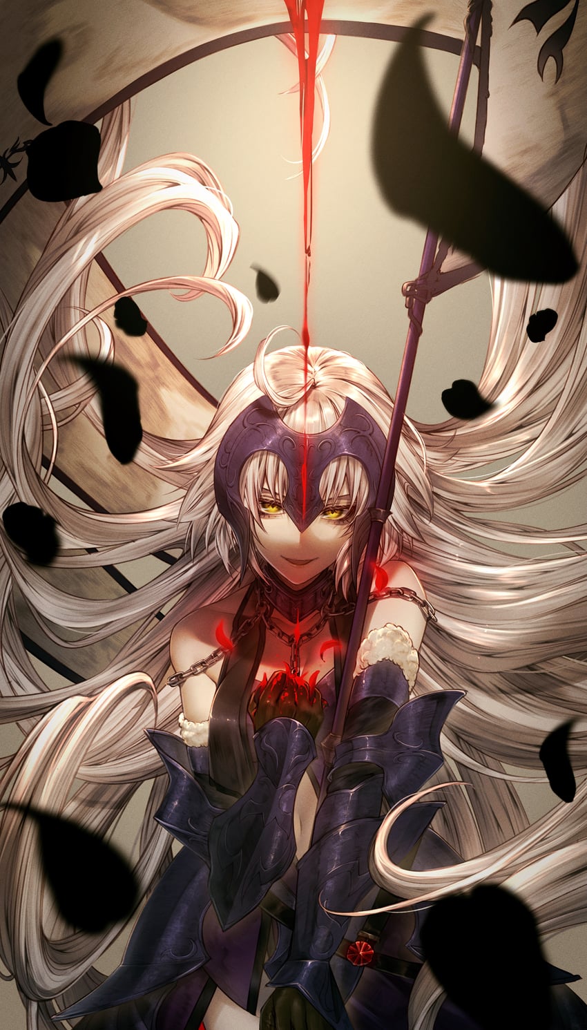 jeanne d'arc alter (fate and 1 more) drawn by kokollet