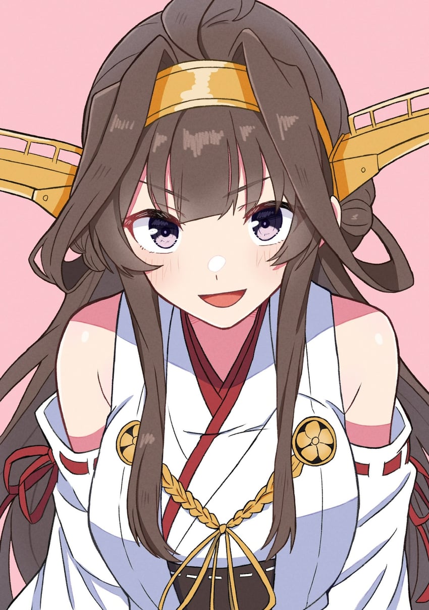 kongou and kongou kai ni (kantai collection) drawn by fuminomino