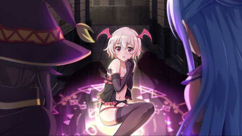 megumin, aqua, and shinjin succubus (kono subarashii sekai ni shukufuku wo! and 1 more)