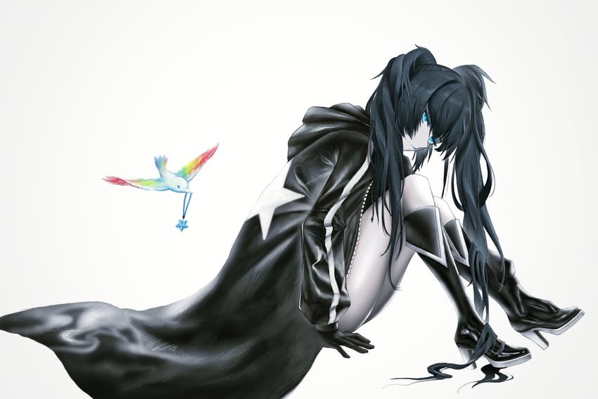 black rock shooter (black rock shooter) drawn by ly_(pixiv13839236)