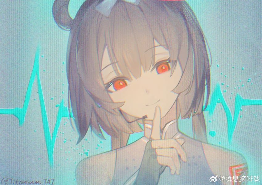 luo tianyi (vocaloid and 1 more) drawn by titaniumtai
