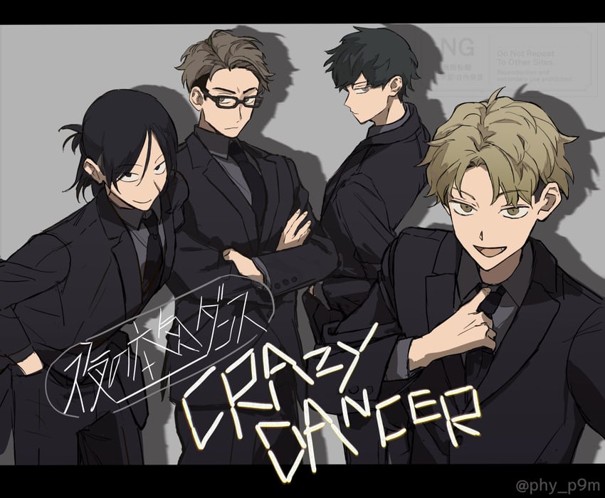 mizuo haruichi, takami kouki, taguchi ryuuya, and tohno gen (futsuu no keion-bu) drawn by phy_p9m